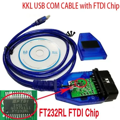 FTDI Chip VAG 409-1 Vag- Com vag 409 kkl OBD2 USB Cable OBD Scanner Scan Tool Interface For Audi