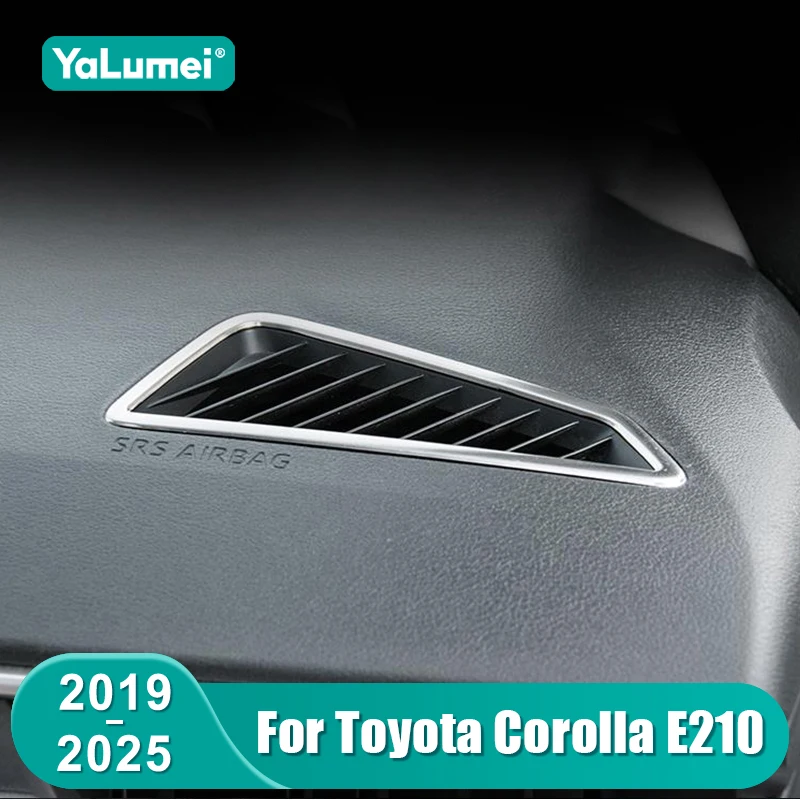Für Toyota Corolla E210 2019 2020 2021 2022 2023 2024 2025 Hybrid Auto Dashboard Klimaanlage Vent Outlet Abdeckung zubehör Image