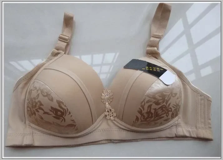 Mode Dessous große Büste sexy Spitze Mutter BH nackt feste Unterwäsche Bra lette bequeme dünne Baumwoll riemen b c d Tasse Frauen BHs c05