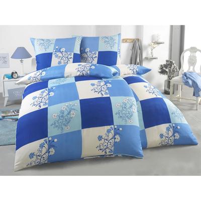TEMU Bedding Set 135x200 - 4-piece Bedding Set - Microfiber Duvet Cover 135x200 & Pillowcase 80x80 | Modern & High-quality Image