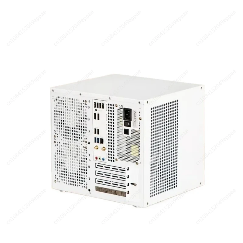Schütze 8-Bay NAS-Gehäuse mit Rückwand, ATX-Netzteil, MATX-PCIe in voller Höhe, Qunhui AIO-Speicher, UNRAID