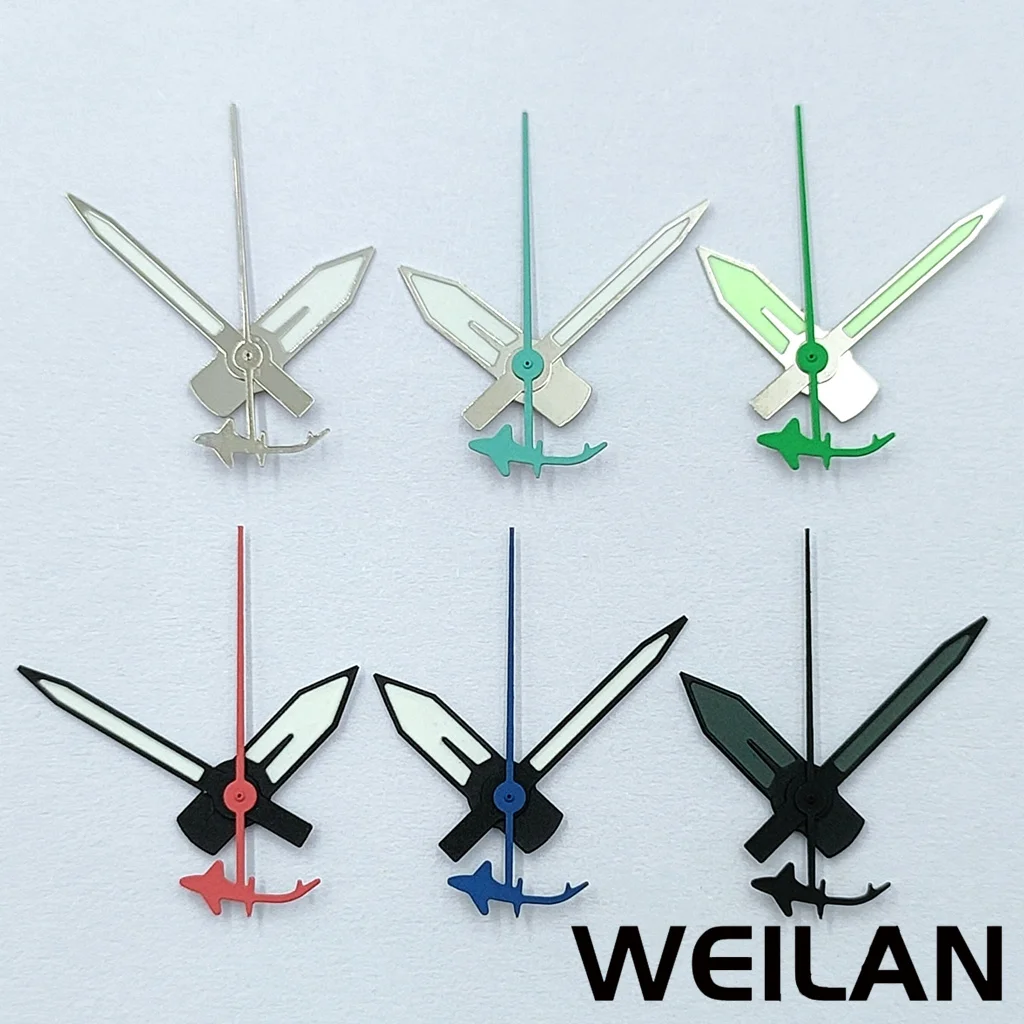 Uhrenzubehör Zeiger NH35 NH36 Zeiger Grün Super leuchtend Geeignet für NH35 NH36 Uhrwerk Image