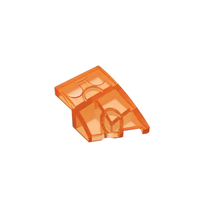 Gobricks 10 Stück 80178 Keilziegel, 3 x 2 rechte Teile, keine Nieten, kompatibel mit MOC-Baustein, Image