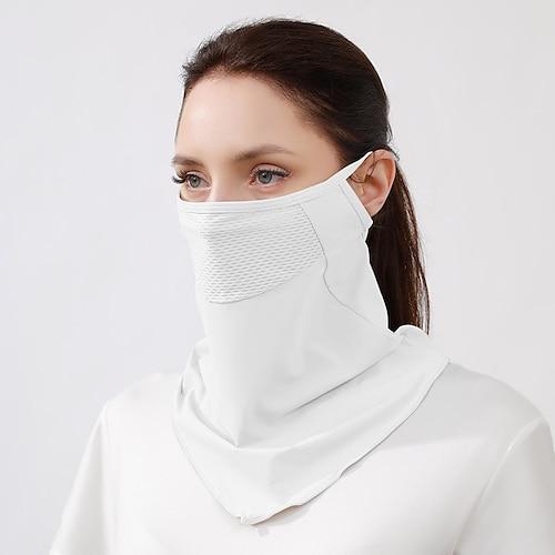 Sonnencreme Maske Für Frauen Netzmaske Anti-Ultraviolett Halb-Gesicht Sports Maske Nacken Schutz Sommer Dünne Sonnen Schleier