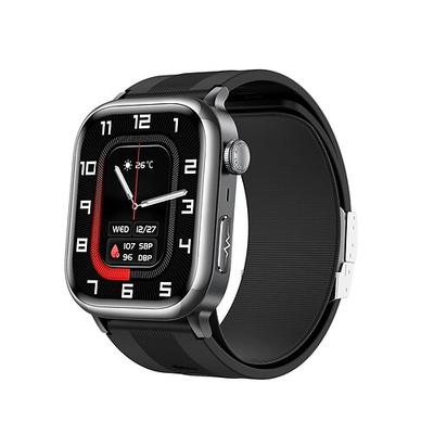 tk66 Smartwatch 2.06 Zoll Smartwatch Fitnessuhr Bluetooth EKG PPG Temperaturüberwachung Schrittzähler Kompatibel mit Android iOS Damen Herren Schrittzähler IP 67 49mm Uhrengehäuse Image