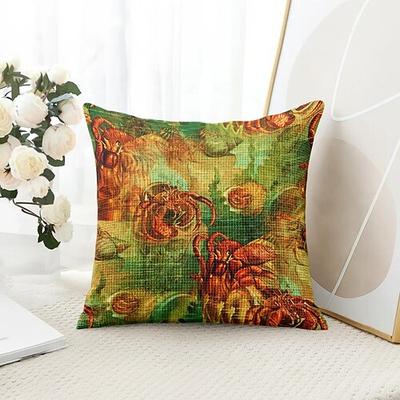 Dekorative Wurfkissenbezüge 1PC Weicher quadratischer Couchkissenbezug für Schlafzimmer Wohnzimmer Sofa Stuhl Image
