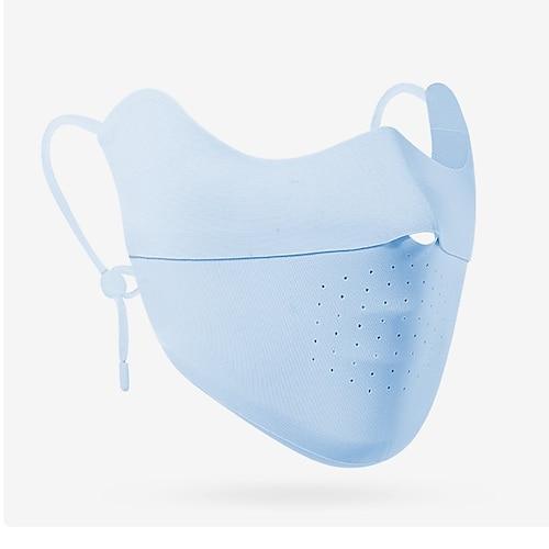 Sonnencreme Maske für Damen Augenschutz atmungsaktiv nahtlos kühl Outdoor anti-ultraviolett Sommer Sonnenschutzmaske