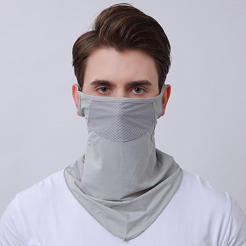 Sonnencreme Maske Netzmaske anti-ultraviolett halbe Gesichtsmaske Nackenschutz Artifact dünner Sonnenhut für den Sommer