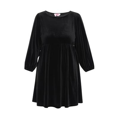 Mymo Kleid Frauen Schwarz