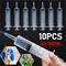 60ml 100ml Nutrient Syringe Plastic Reusable Measuring Liquid Glue Health Without Needle For Water