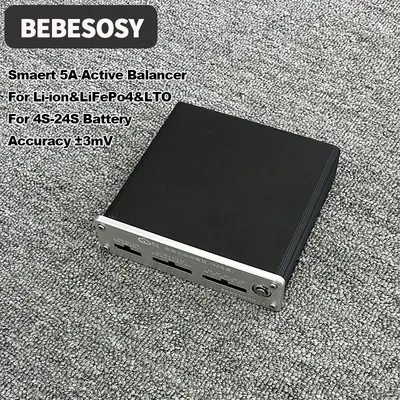 Jikong Smart Balancer 4S-24S 5A Active Balancer For Li-ion LiFePo4 LTO 4S 6S 7S 8S 10S 11S 13S 14S