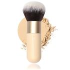 Milagro Beauty Brush 11, Face and Body Kabuki Foundation & Powder Makeup Brush Blending Vegan Fiber Bristles Wooden Handle Aluminium Ferrule Cosmetic Makeup Tool