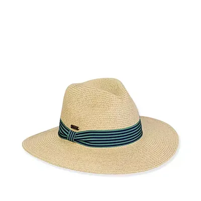 Sun N Sand Womens Paperstraw Safari Hat