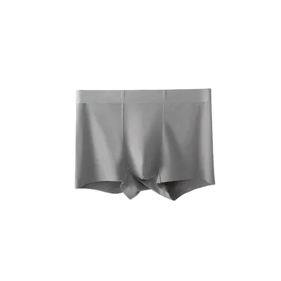 Herrenunterwäsche, Herren-Boxershorts aus reiner Baumwolle, Jungen-Shorts, Kopfsport, vier Ecken, bequeme, atmungsaktive Herrenmode-Unterhose Image