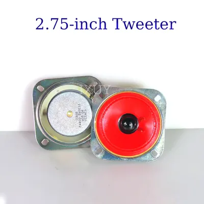 YUXI 1PCS 2,75 zoll 70mm Für Hochtöner Rot Papier Kegel Magnetische Flüssigkeit Klar Bücherregal Image