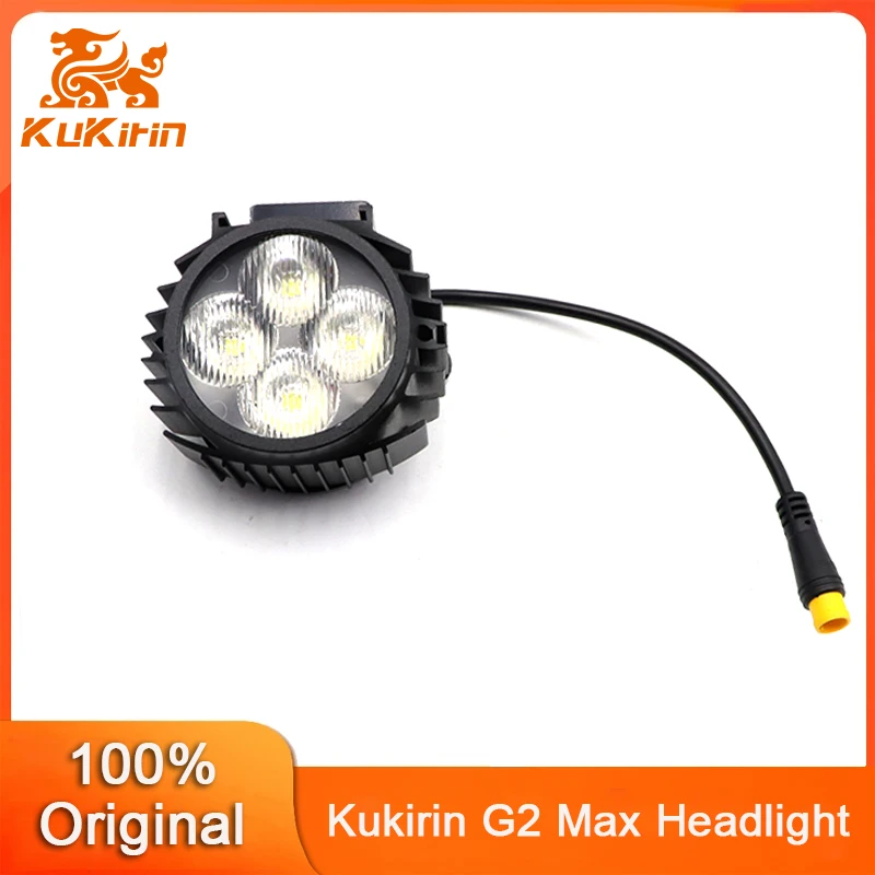 Original Kukirin G2 Max/G2 PRO Scheinwerfer Kukirin Elektroroller Lenkerlampe Vorderes LED-Licht Ersatzteile Image