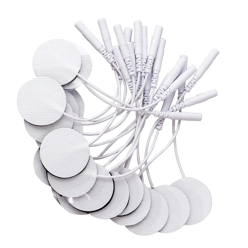 50/100Pcs Selbstklebende Massage Patch Zehn Elektroden Pads Ersatz für EMS Muskel Stimulator Digitale Therapie Körper massager Image