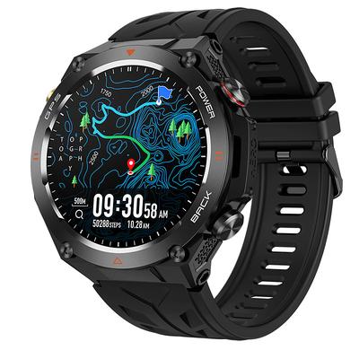 Smart Watch 2025 New For Built-in GPS Sports Smartwatch 1.45'' IPS Screen Compass Bluetoot Call 1ATM Waterproof SmartBracele