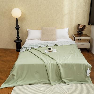 Summer Cooling Quilt Breathable Lightweight Comforter for Hot Sleepers to Keep Cool for Night Sweats Blue Green Yellow