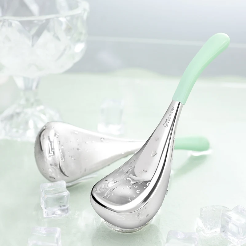 Brainbow Cooling Gesichtsmassage, Eiskugeln, Löffel, Gesichtsbehandlungen, Kryo-Sticks, kalte Schönheit, Gesichtsroller zur Reduzierung von Schwellungen Image