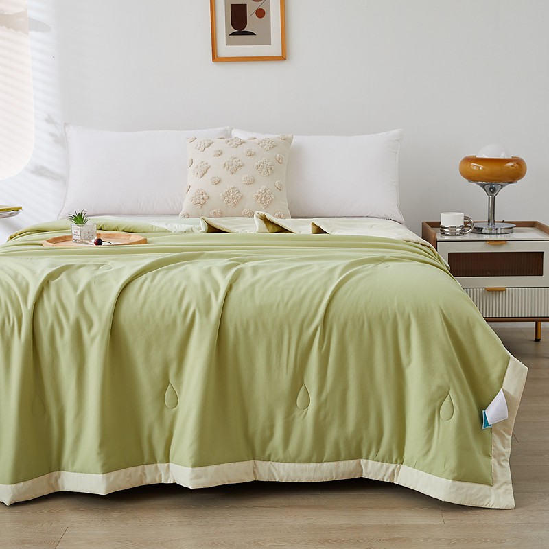 Summer Cooling Comforter Quilt Skin-friendly Keep Cool Blanket Cold Tech Fabric Summer Double-sided Comforter