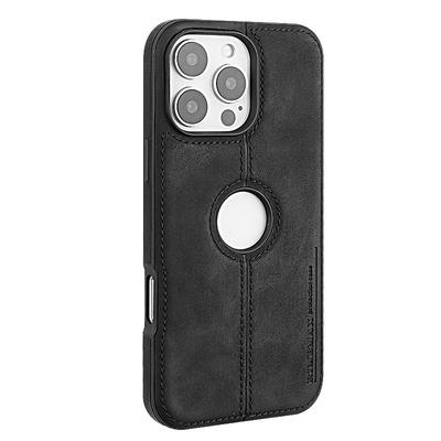 Phone Case For iPhone 16 15 14 Pro Max Plus 13 12 Pro Max Back Cover Magnetic Adsorption Support Wireless Charging Shockproof Geometric Pattern PU Leather