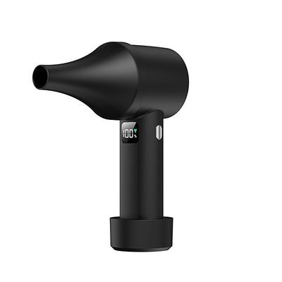T-60 Handheld Turbo Fan – 199-Speed Adjustable Portable Cooling Fan with LED Display, Strong Wind, Brushless Motor, Ice-Cold Disk, Multi-Accessories, USB Rechargeable
