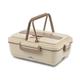 Scaldavivande Elettrico Vivandiere Big – 1 Litro, 3 Scomparti, Beige