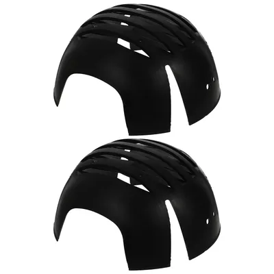 2pcs Black High Quality Plastic Materials Simple Practical Storage Holders Racks Baseball Hat Inner