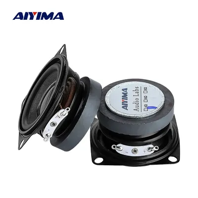 AIYIMA 2Pcs 2 Inch 4/8ohm 5W hifi Full Range Speaker Mini Woofer Speakers Audio Subwoofer