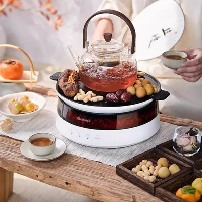Glasslock Enclosure Tea Maker Electric Ceramic Stove Cover Langxing Stove Household Electric Tea