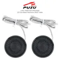 2 Pz/lotto 120W Altoparlanti Hifi Auto Radio Stereo Tweeter Altoparlante Loundspeaker Nero