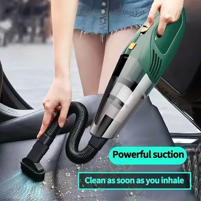 Gulenpower Car Wireless Vacuum Cleaner Powerful High Power High Suction Mini Handheld Car Vacuum Cleaner Household Indoor Small