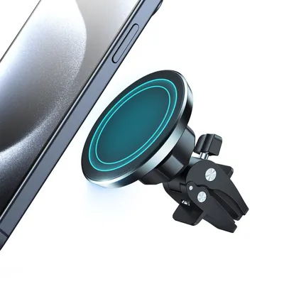 Magnetic Car Mount Holder Portable Electronic Device Mount for iPhone 16/15/14/13/12 Pro Max Mini Plus All Phones & Cases