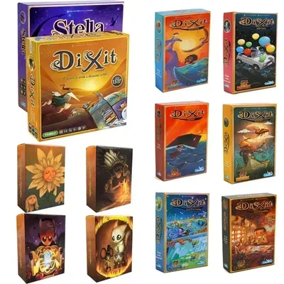Dixit Stella Univerus Brettspiel Erweiterung Reise Harmonien Daydreams Kartenspiel für Freunde Image