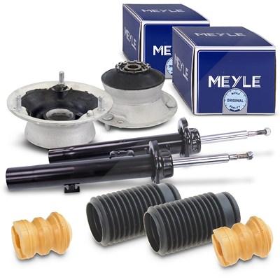 Bestprice 2x Stoßdämpfer + MEYLE Domalger + Staubschutz-Satz vorne für BMW Image