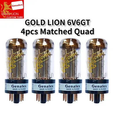 GOLD LION 6V6 6V6GT Vakuumröhre ersetzt CV511 6P6P für HIFI Audio Ventil Elektronische Image