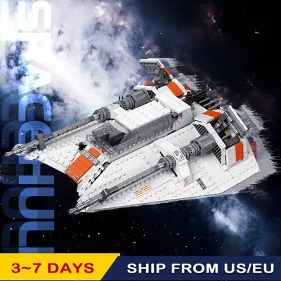 UCS 1006 Stück Ideen Snowfighter Battle Fighter Modell Bausteine Spielzeug Osterplan 75144 10129 Image