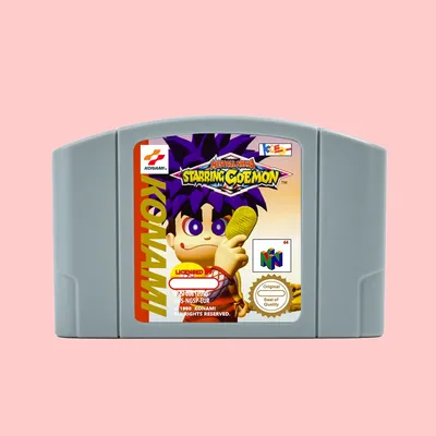 Mystical Ninja – Goemon-Spielkassette mit Starring für N64 EUR PAL Retro 64-Bit-Spielekonsolen Image