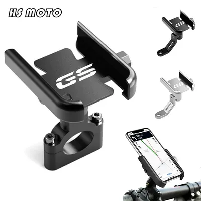 For BMW R1200GS ADV R1250GS F750GS F850GS G310GS F800GS F650GS CNC Motorcycle Handlebar Mobile Phone