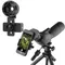 Télescope téléphone Photo adaptateur universel à alignement rapide téléphone portable digiscoping