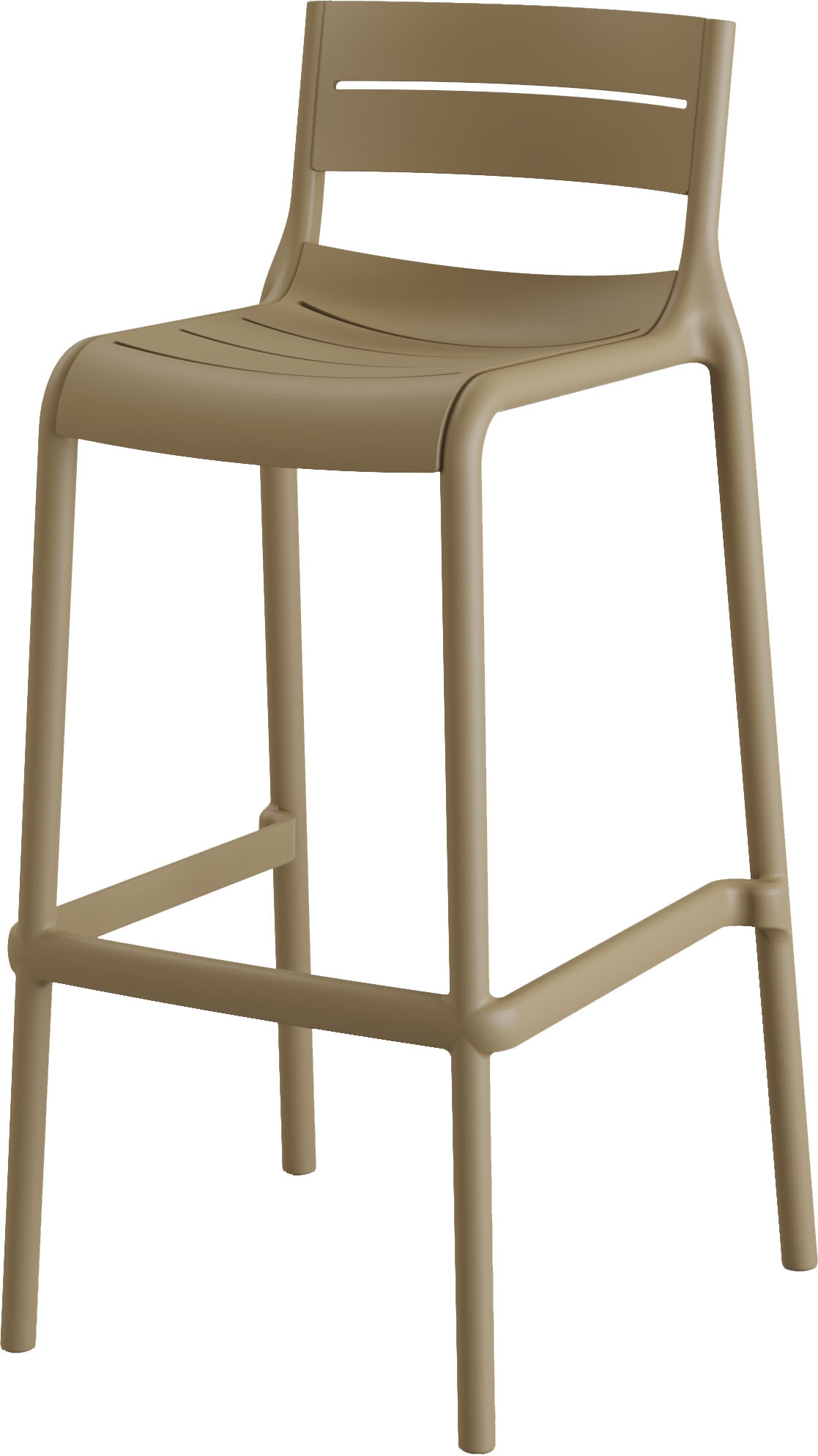 Barhocker BEST "Calor", schwarz, B:49cm H:100cm T:49cm, Hocker, Barhocker, Polypropylene