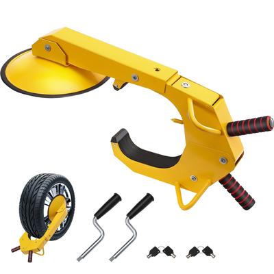 Wheel Lock Clamp, Trailer Wheel Lock, Heavy-Duty Anti Theft Tire Lock, Adjustable Tire Boot Lock Tire Claw, Trailer Wheel Locks