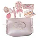 Makeup Set Flower Knows All in One GiftBox Glitter EyeShadow Palette Long Lasting Velvet Lip Cream Matte Blush with Cosmetic Bag