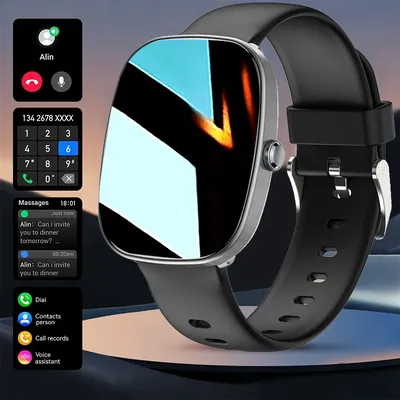 For Xiaomi Android Smart Watch Men Women Gift Full Touch Screen Sport Fitness Watches Bluetooth Call Digital Smartwatch 2025 New