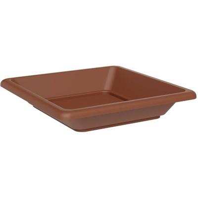 Untersetzer nazca Clay braun quadratisch 18 cm - Kunststoff - Teraplast Image