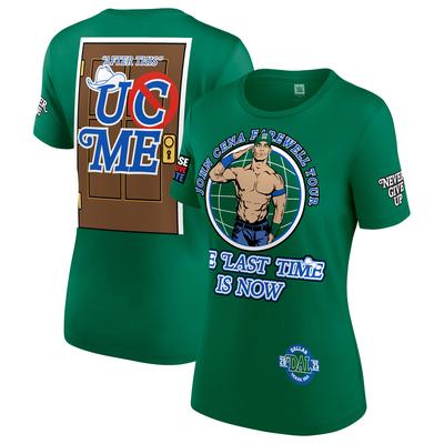 Grünes John Cena Farewell Tour 2025 Dallas T-Shirt für Damen Image