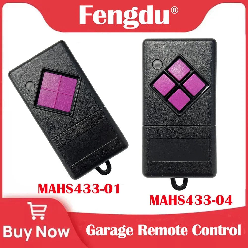 Garagentor-Fernbedienung DICKERT MAHS433-04 MAHS433-01 Handsender Ersatz Garagentoröffner Image