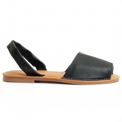 Montevita Flache Sandale Eivissa in Schwarz Image