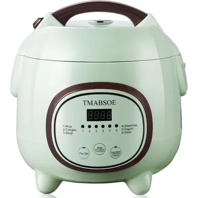 Rice Cooker 6 Cup (Cooked), Small Rice Cooker with 6 Cooking modes,24-Hr Delay Timer and Auto Keep